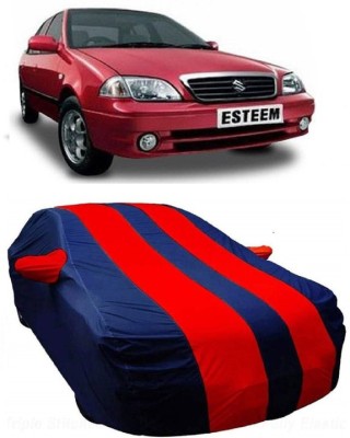 Maruti Suzuki Car Cover For Maruti Suzuki Esteem (With Mirror Pockets)(Red)