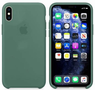karwan-back-cover-for-apple-iphone-x-apple-iphone-xsgreen-shock-proof-silicon