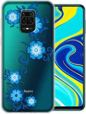 Flipkart SmartBuy Back Cover for Mi Redmi Note 9 Pro, Mi Redmi Note 9 Pro Max, Poco M2 Pro(Transparent, Blue, Shock Proof, Silicon, Pack of: 1)