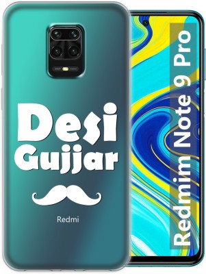 Fashionury Back Cover for Redmi Note 9 Pro, Redmi Note 9 Pro Max, Poco M2 Pro(Transparent, White, Grip Case, Silicon, Pack of: 1)