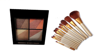 Miss Hot Palette Eyeshaow & Bronzer(13 Items in the set)