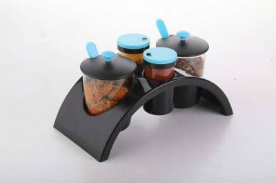 PHALGUNSAKH Spice Set Plastic(4 Piece)