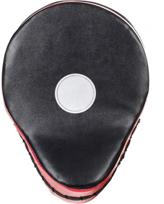 IRIS Hand Targets 1 Pc Focus Mitts MMA Punching Strike Pads Hook and Jab Target Curved Focus Pad(Red, Black)