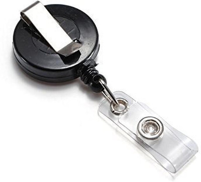 SGD Plastic ID Badge Holder, ID Badge Reel(Pack of 1)