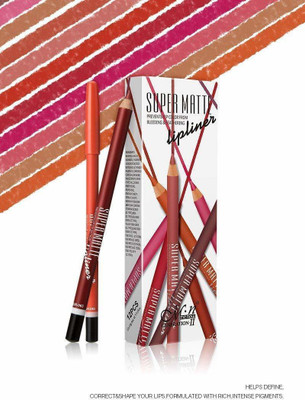 Menow Super Matte Lipliner pack of 12(Matte)