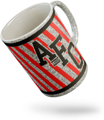 Tee Mafia GM-13-AFC-PUMA-SILVER-01 Ceramic Coffee Mug(150 ml)