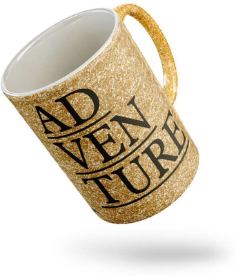 Tee Mafia gm-36-adventure-gold-01 Ceramic Coffee Mug(330 ml)