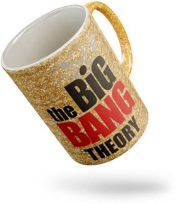 Tee Mafia gm-31-the-big-bang-theory-GOLD-01 Ceramic Coffee Mug(330 ml)
