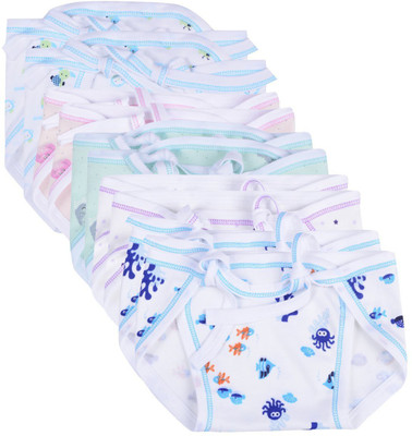 sunuo Baby's Cotton Cloth Diapers/Langot Washable and Reusable Nappies