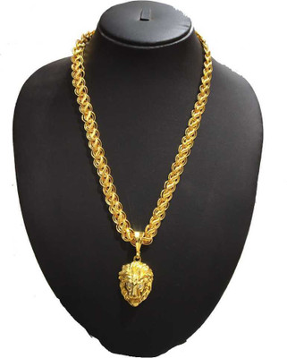 LABHUBAMON lion@1 Gold-plated Alloy Pendant Set