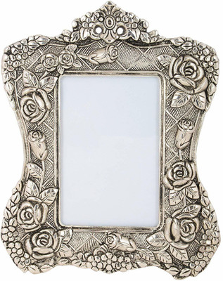 Lavanaya Silver Silver-plated Table Photo Frame(Silver, 1 Photo(s), 5 X 7)