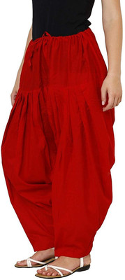 END FASHION Cotton Solid Patiala