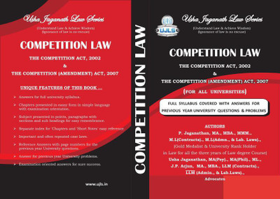Competition Law [English](Paperback, J.P.Arjun, P. Jaganathan, Usha Jaganathan)