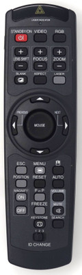 Hitachi HL02003 REMOTE CONTROL OF PROJECTOR CP-X1000 CP-X1200 Hitachi Remote Controller(Black)