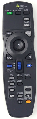 Hitachi HL01883 REMOTE CONTROL OF PROJECTOR CP-X445W HITACHI Remote Controller(Black)