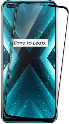 Gorilion Edge To Edge Tempered Glass for Realme X3(Pack of 1)