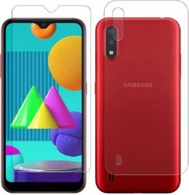 Ten To 11 Front and Back Screen Guard for Samsung Galaxy M01(Pack of 2)