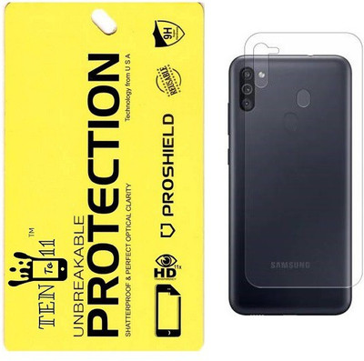 Ten To 11 Back Screen Guard for Samsung Galaxy M11(Pack of 1)