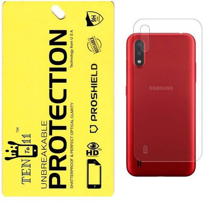 Ten To 11 Back Screen Guard for Samsung Galaxy M01(Pack of 1)