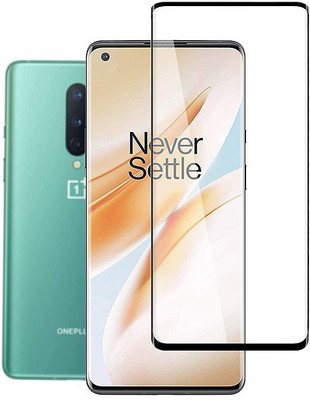 Colorcase Tempered Glass Guard for OnePlus 8(Pack of 1)
