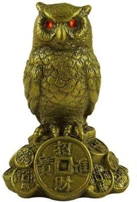 FMW COLLECTION Decorative Showpiece  -  10 cm(Polyresin, Gold)