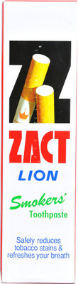 Zact SMOKERS' TOOTHPASTE - FOR REDUCING TOBACCO STAINS OF ALL FORMS Toothpaste(100 g)