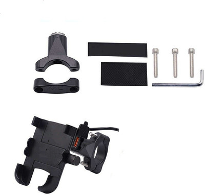 SELVIKE Bike Mobile Holder(Black)