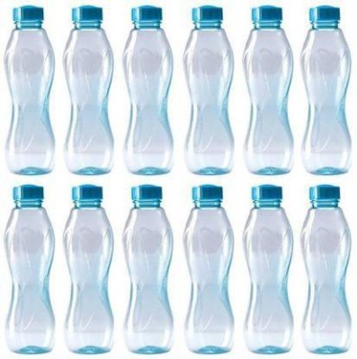 Milton Oscar Blue 12 1000 ml Bottle  (Pack of 12, Blue, Plastic)