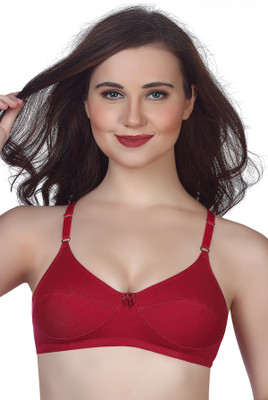 V Star HANA Women Full Coverage Non Padded Bra(Red)