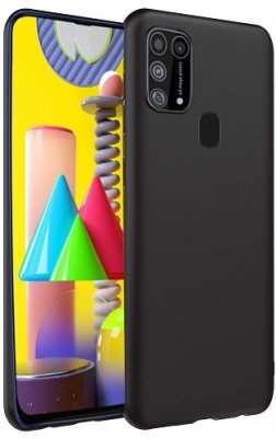 Bodoma Back Cover for Samsung Galaxy A21s(Black, Grip Case, Silicon, Pack of: 1)