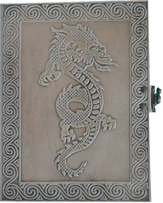 Parmatma Handicrafts Handmade Journal A5 Journal Unruled 200 Pages(Grey)
