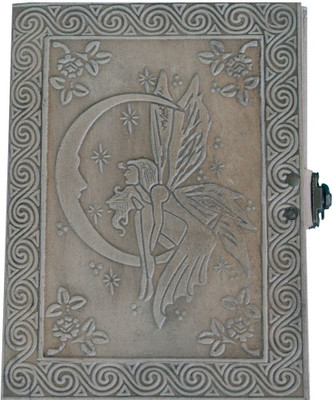 Parmatma Handicrafts Handmade Journal A5 Journal Unruled 200 Pages(Grey)