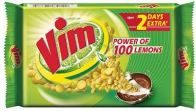 Vim Diswash Bar 200 Gram(Pack Of 8) Dishwash Bar(8 x 25 g)