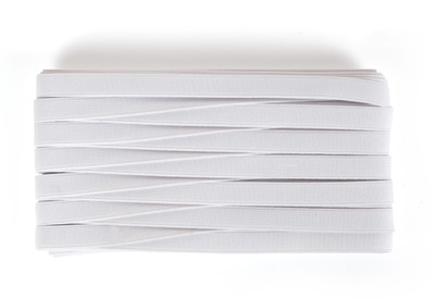 3tee Woven White Elastic(25 m)