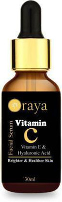 Oraya Vitamin C Serum with Hyaluronic acid- Anti Ageing and Anti Wrinkle(30 ml)