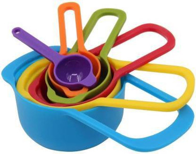 SADGURU CREATIONN Plastic Measuring Spoon Set(Pack of 6)