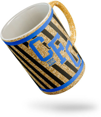 Tee Mafia GM-14-CFC-PUMA-gold-01 Ceramic Coffee Mug(330 ml)