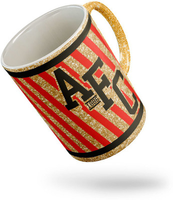 Tee Mafia GM-13-AFC-PUMA-GOLD-01 Ceramic Coffee Mug(330 ml)