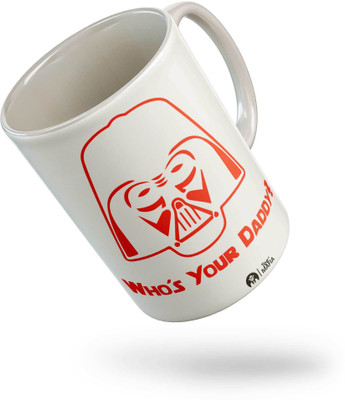 Tee Mafia MUG-269-What-is-your-daddy-LEFT-1 Ceramic Coffee Mug(330 ml)