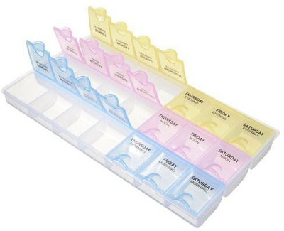 INKULTURE 7-day Pill Box(Multicolor)