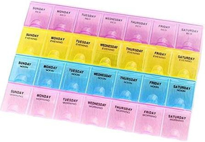 INKULTURE 7-day Pill Box(Multicolor)
