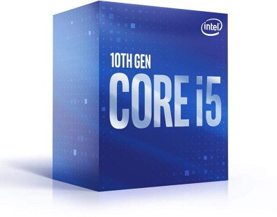 Intel Core i5-10400 10TH GENERATION 3 GHz Upto 4.3 GHz LGA 1200 Socket 6 Cores 12 Threads 12 MB Smart Cache Desktop Processor(Silver)