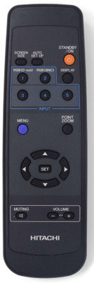 Hitachi TE02021 REMOTE CONTROL OF LCD TV CMP5000 HITACHI Remote Controller(Black)