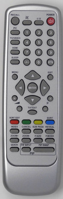 Hitachi TE02711 CLE-971 REMOTE OF LCD TV 42PD6000,42PD7300TA HITACHI Remote Controller(Grey)