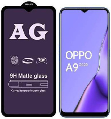 stylist sky Edge To Edge Tempered Glass for Oppo A9 2020 + CPH1937(Pack of 1)
