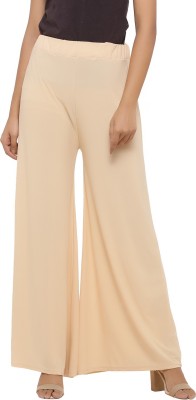 Soundarya Regular Fit Women Beige Trousers