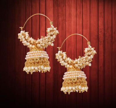 YouBella Stylish Earrings Fancy Party wear Ear Rings Jewellery earings Copper Jhumki Earring