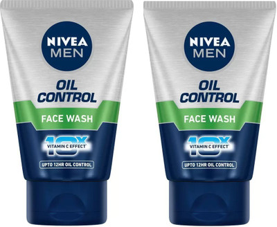 Nivea Men OIL CONTROL FACEWASH FOR MEN COMBO Face Wash(200 g)