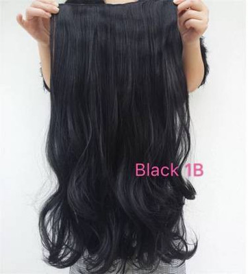 HEROSHIV INDIA Beautiful Looks Premium Quality Wavy 5 Clip In  Extension Hair Extension