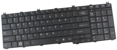 Laplogix S-atellite L655D-012 L655D-013 Internal Laptop-size Laptop Keyboard Compatible with Desktop, Laptop, Mac(Black)